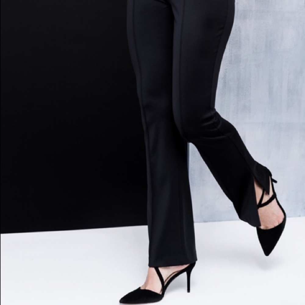 Ponte Stretch Pant Fancy Sheen Super Flatt…